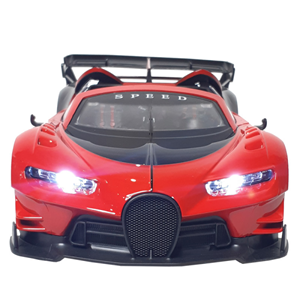  ماشین کنترلی بوگاتی قرمز 1:12 Bugatti Style Red RC Car-اسباب بازی